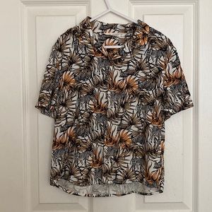 Mango Safari Print Shirt (Kids)